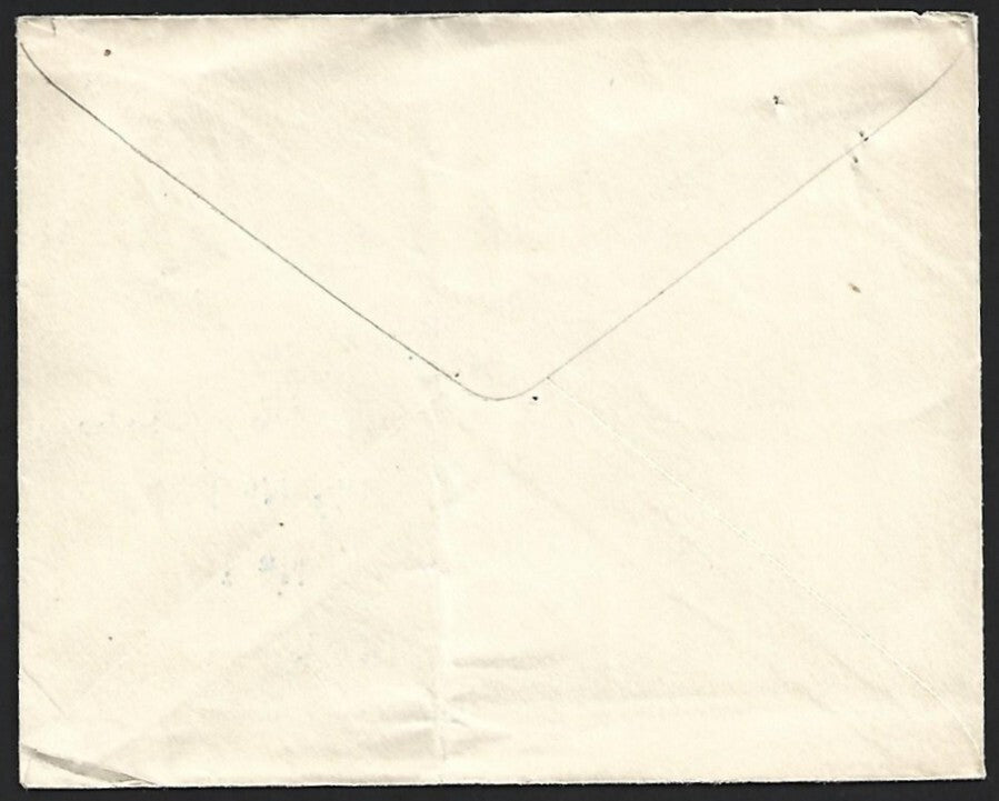 India PATIALA STATE 1931 KGV 1a envelope mint. HG #B14