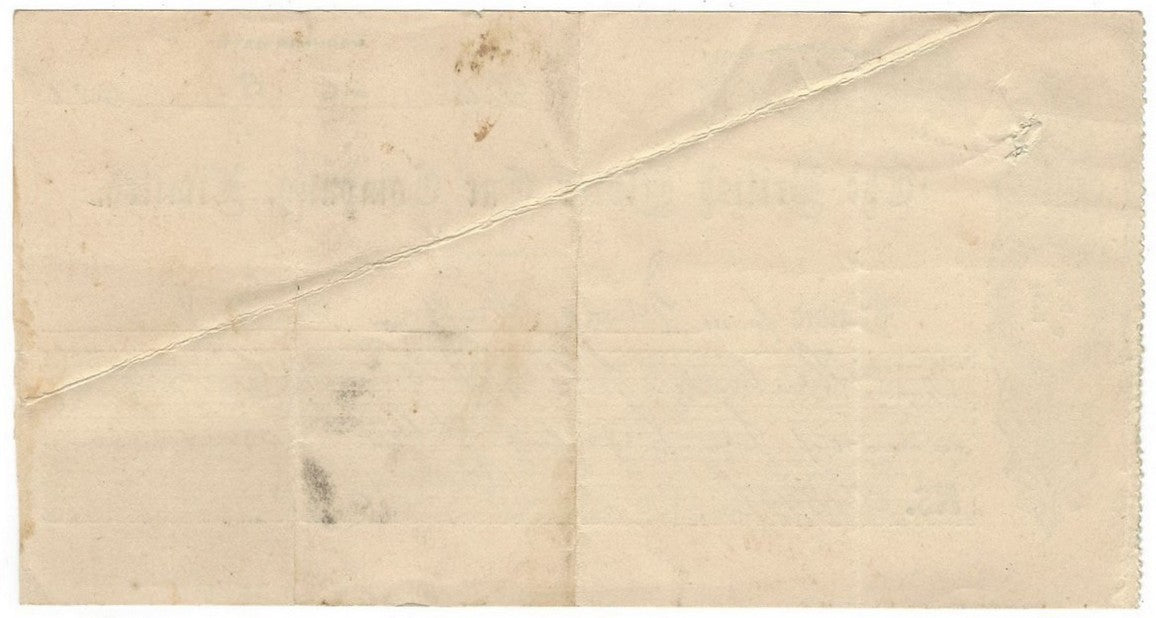 India 1921 British India Motor Car Co Ltd receipt