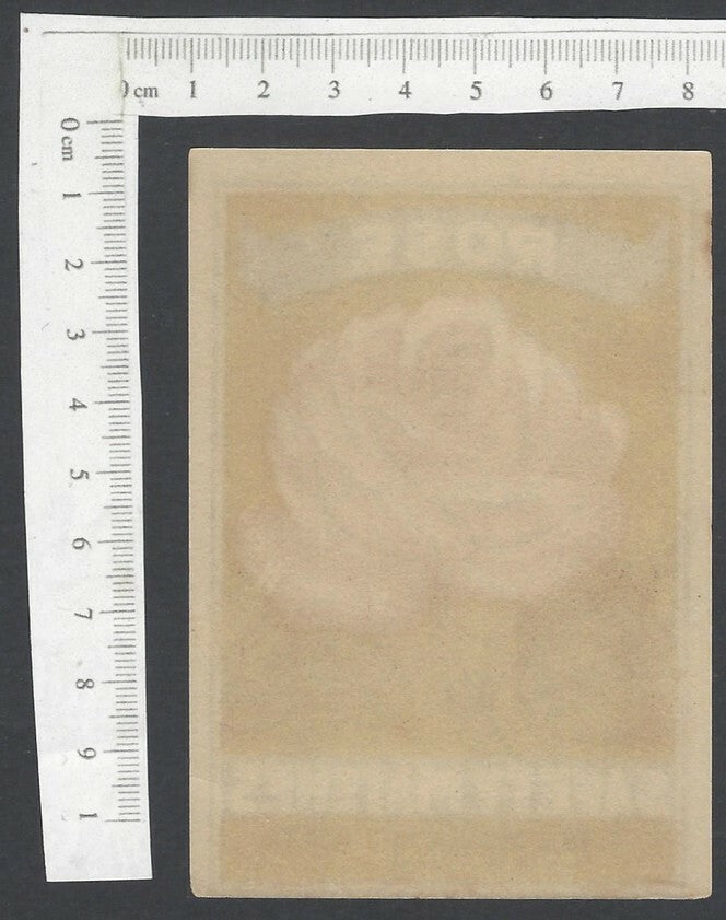 India 1940s LARGE matchbox labels – ROSE