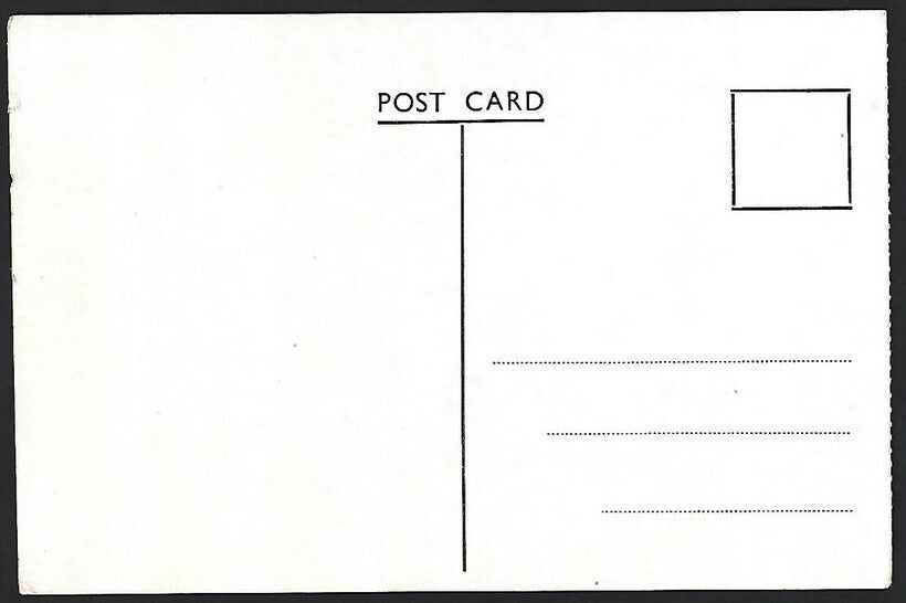 India MATHERAN vintage postcard Chowk Point