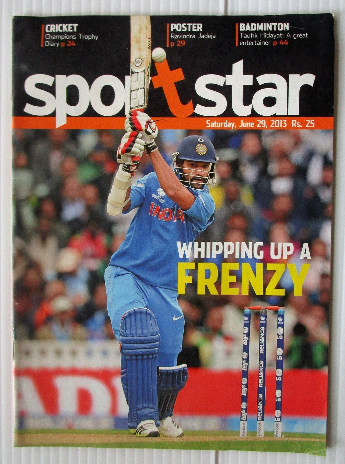 India Sports Star 2004-2013 with much Cricket coverage (5 issues)