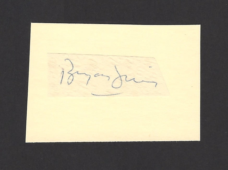Bryan Davis West Indies Cricket signed autograph during 1966-7 India Tour