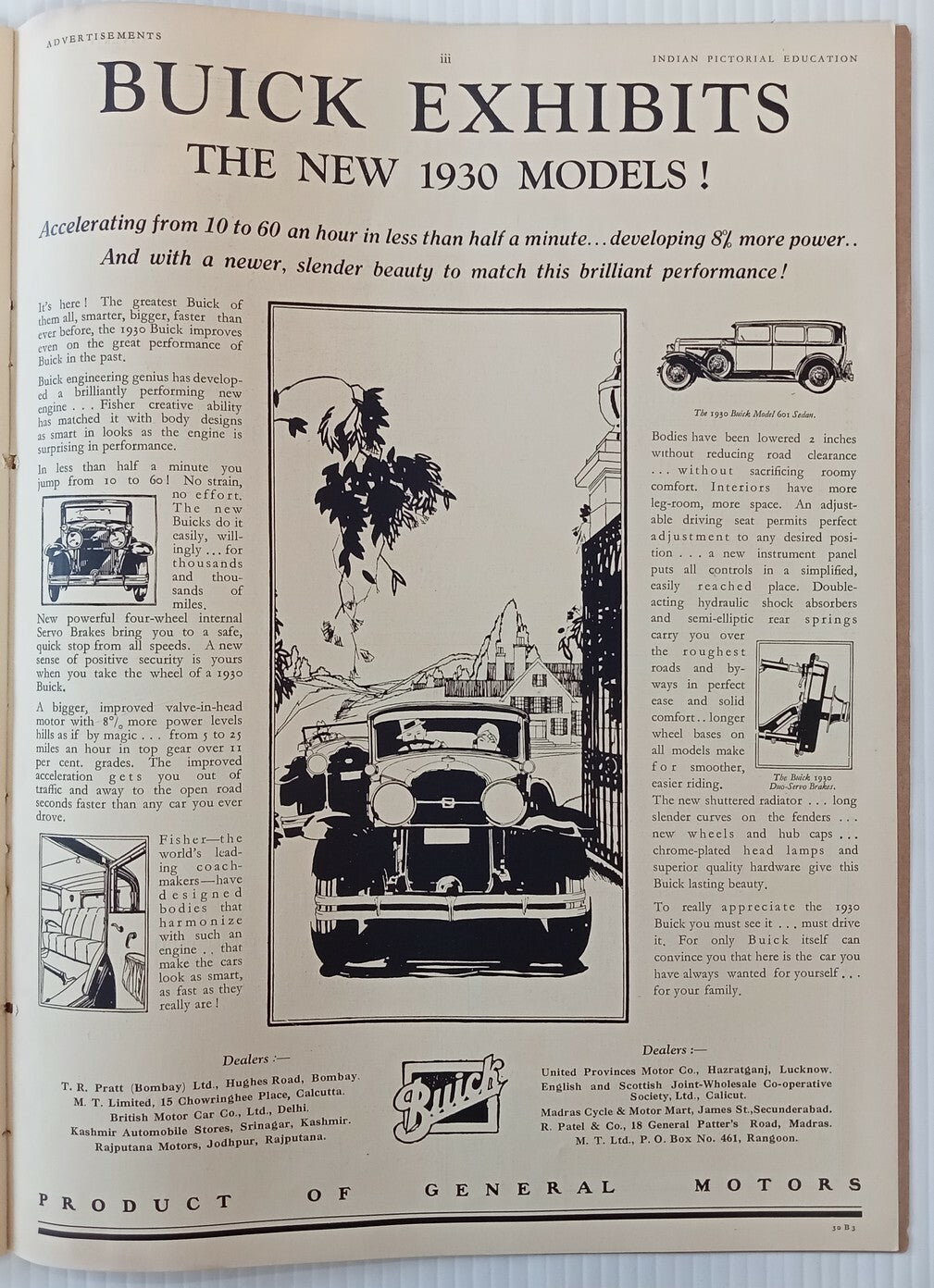 INDIAN PICTORAL EDUCATION 1929.30 Vol.1 No.11 Burma Shan, Coal Fields, Buick