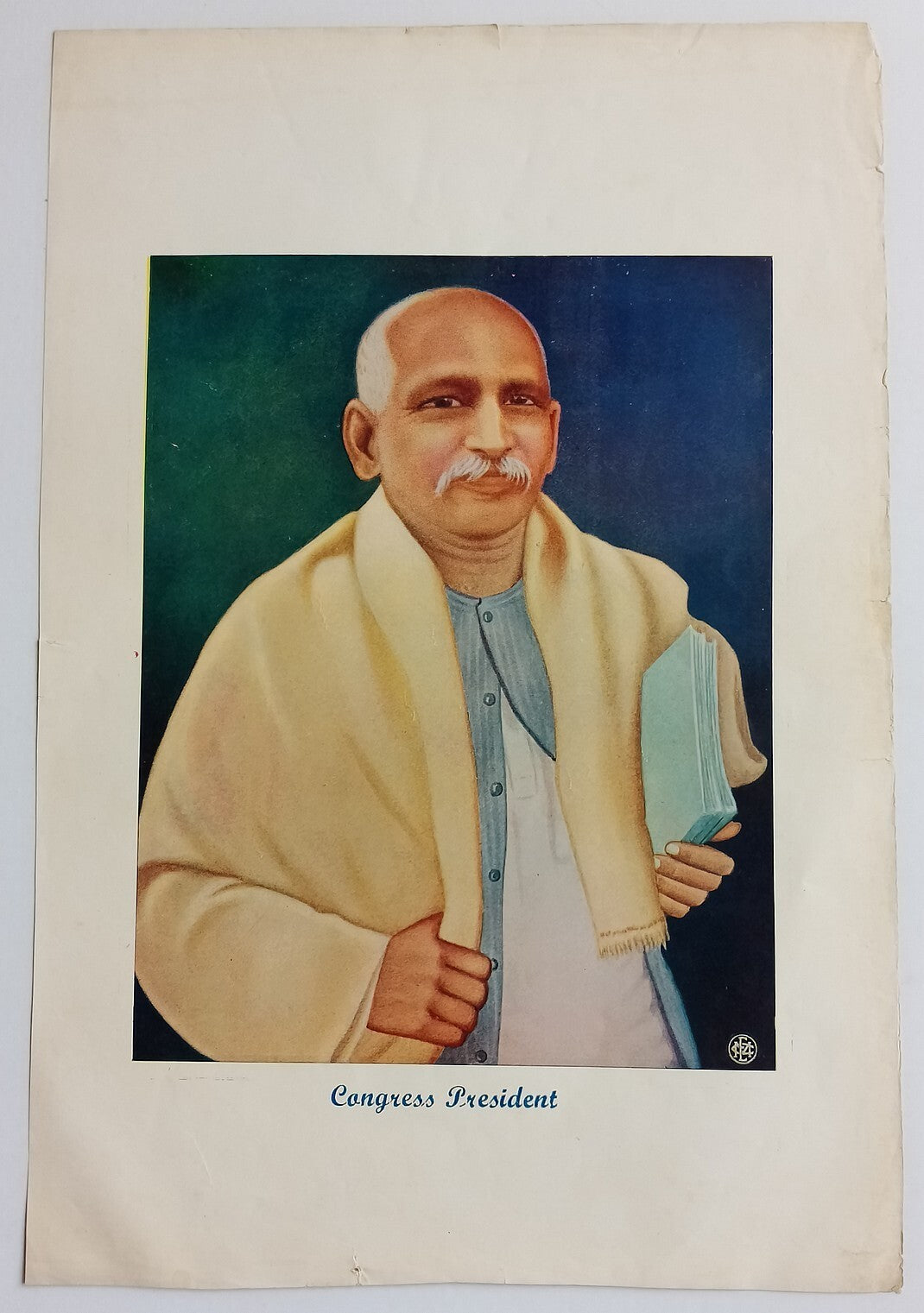 AOP India vintage poster MOTILAL NEHRU 10x15 inches R