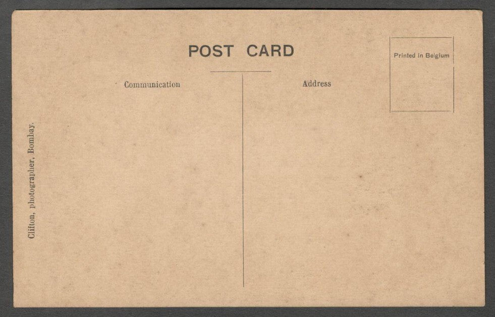 AOP India Kamptee Falls, Mussoorie vintage postcard