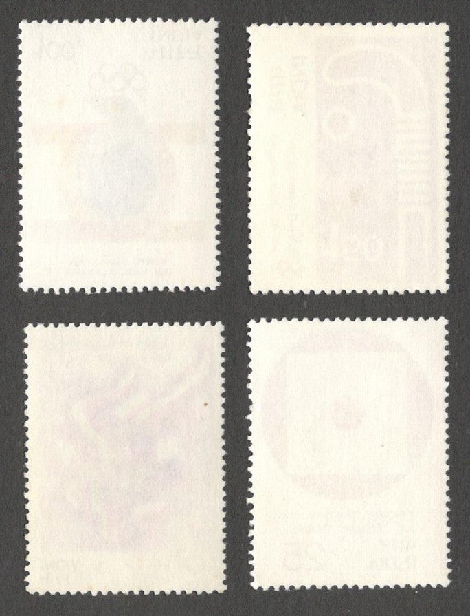 AOP India 1976 XXI Olympic Games set of 4 MNH