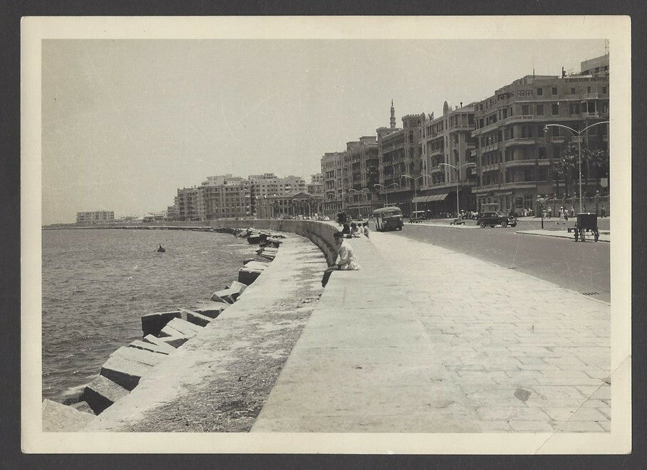India 1950s photo Marine Drive 5x 7 inches