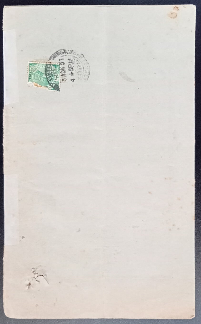 India 1911 Testimonials (resume) booklet