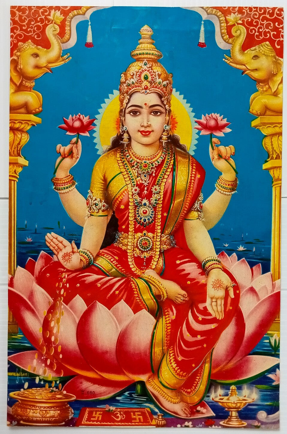 AOP India MAHALAKSHMI VRAT VIDHI Hindu God Poster 44cm x 30cm R