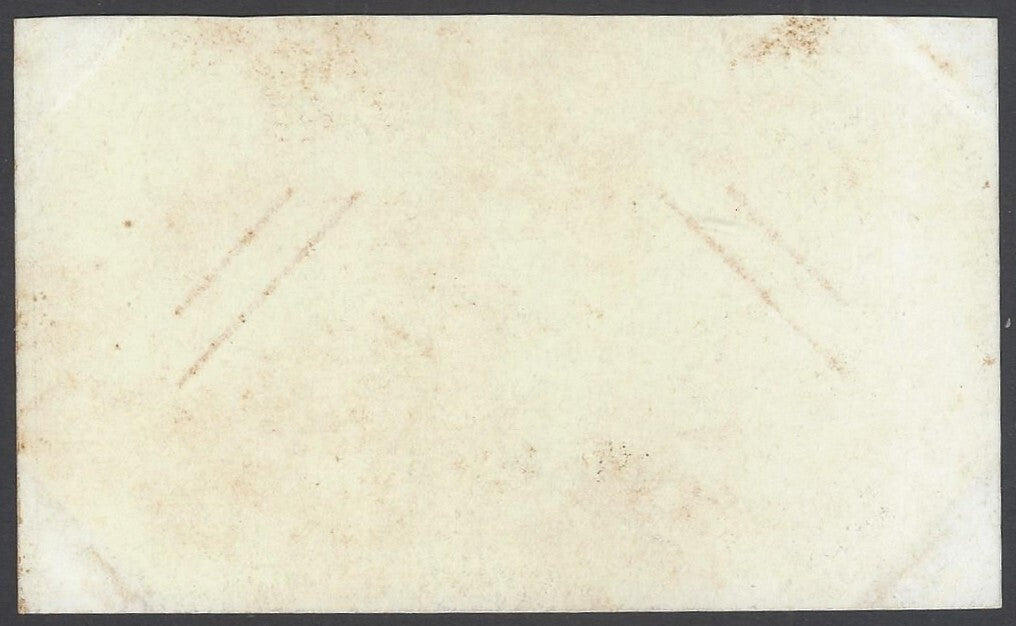 AOP India vintage plain back postcard NUDE