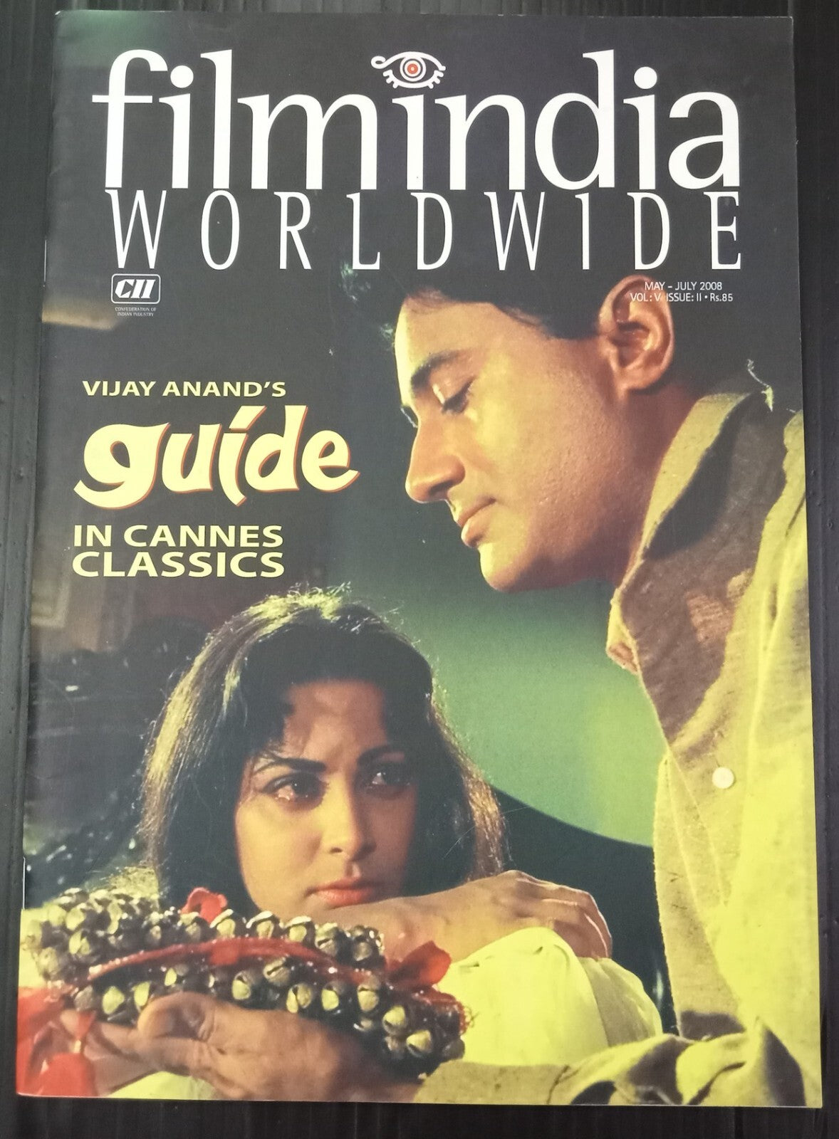 FILMINDIA Worldwide 2008 issue featuring Vija Anand's GUIDE
