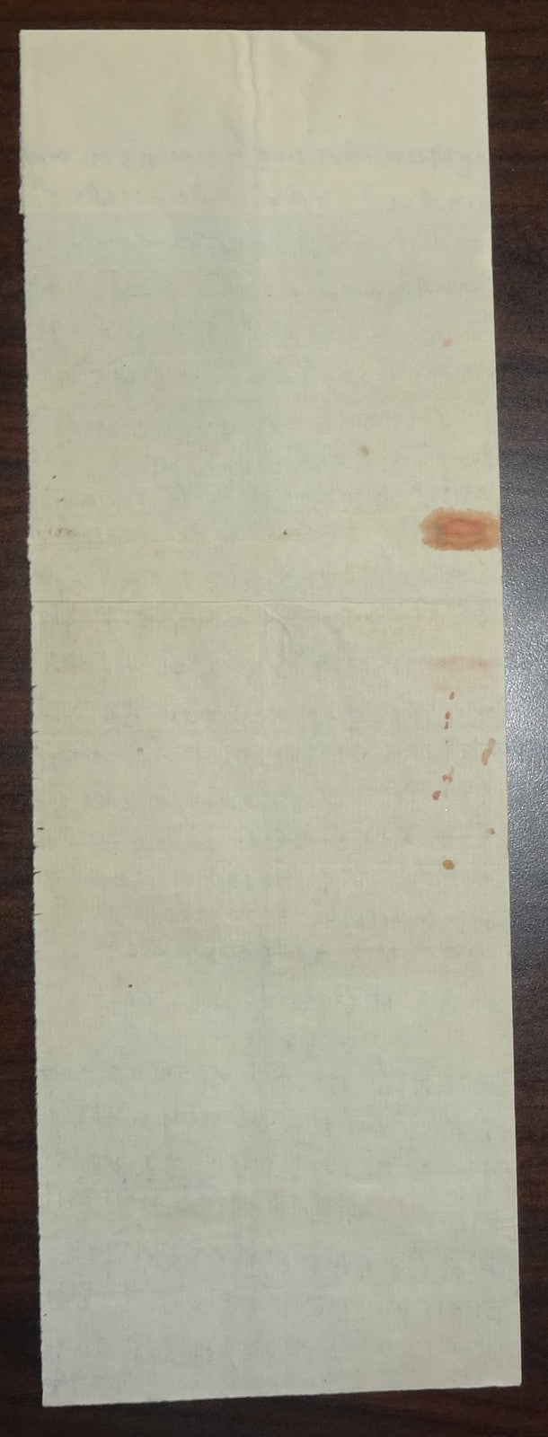 India letter with unusual postmark of CHITTOR – 1st page torn