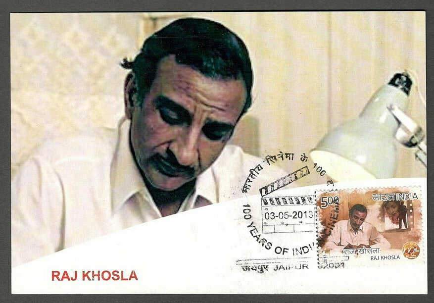AOP India 2013 100 years of Cinema Maxi card RAJ KHOSLA