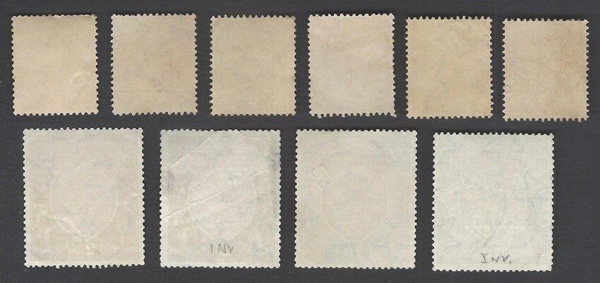 AOP India KGV inverted watermarks MNH (10)