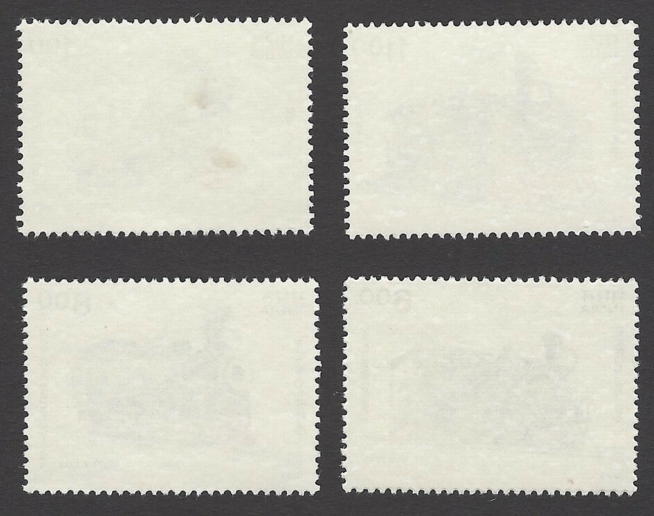 India 1993 Locomotives 4v MNH