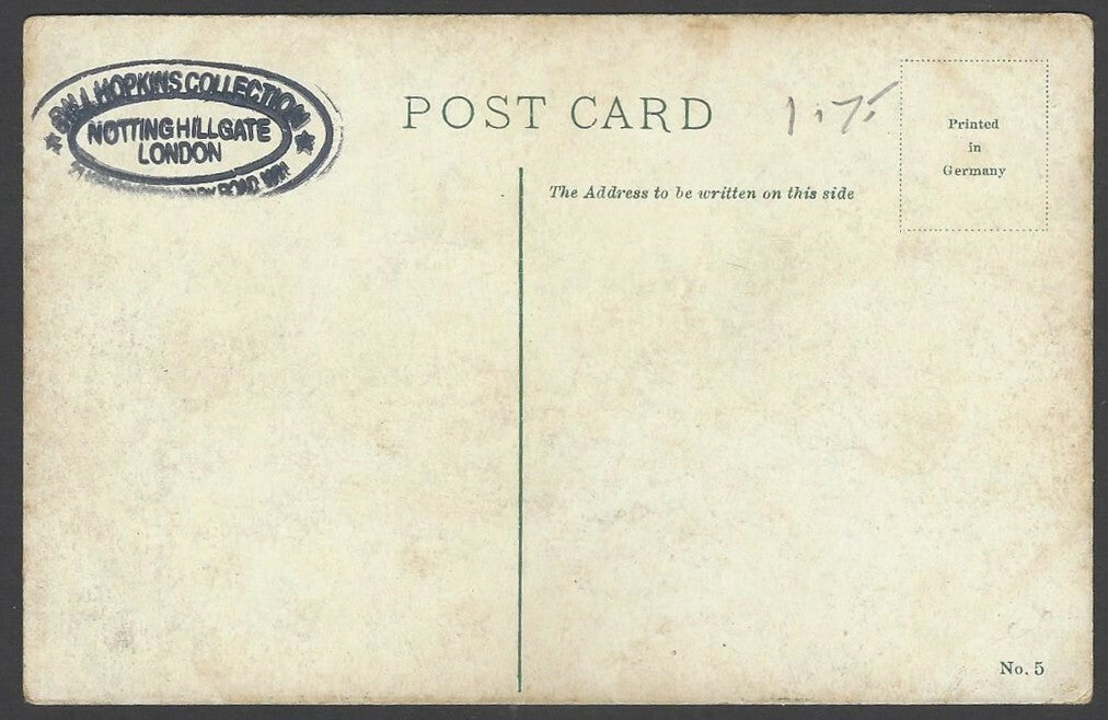India BOMBAY vintage postcard Bombay Esplanade Road