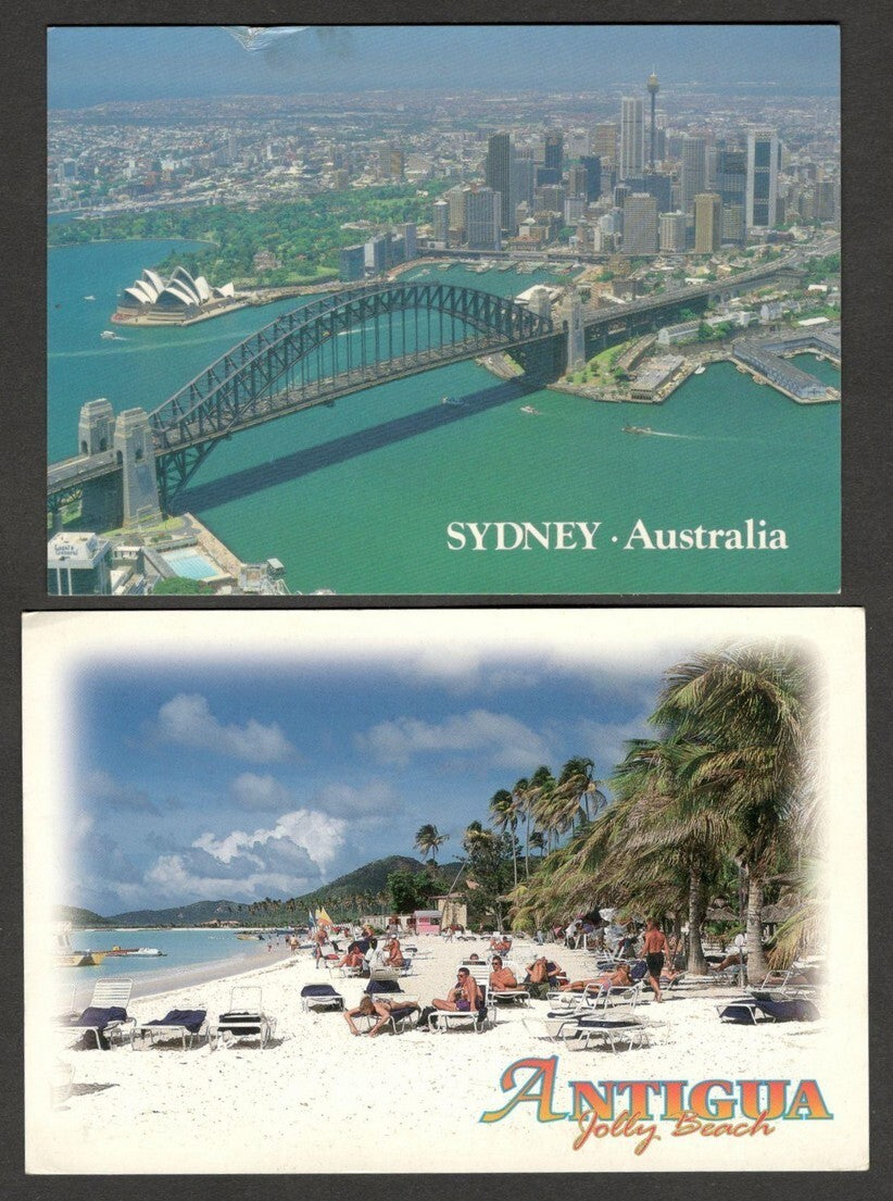 AOP India incoming postcards from many different countries (10)