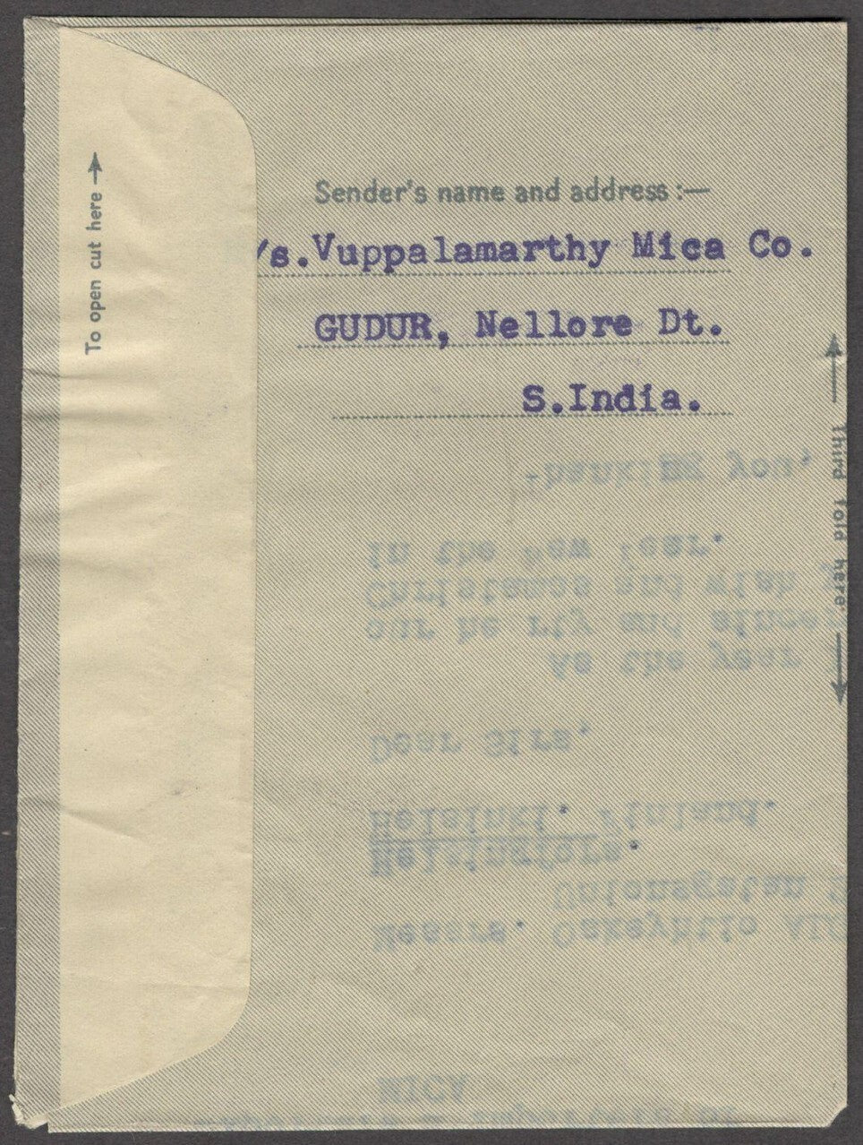 India 1950s 6a violet aerogramme used 1952 to Finland