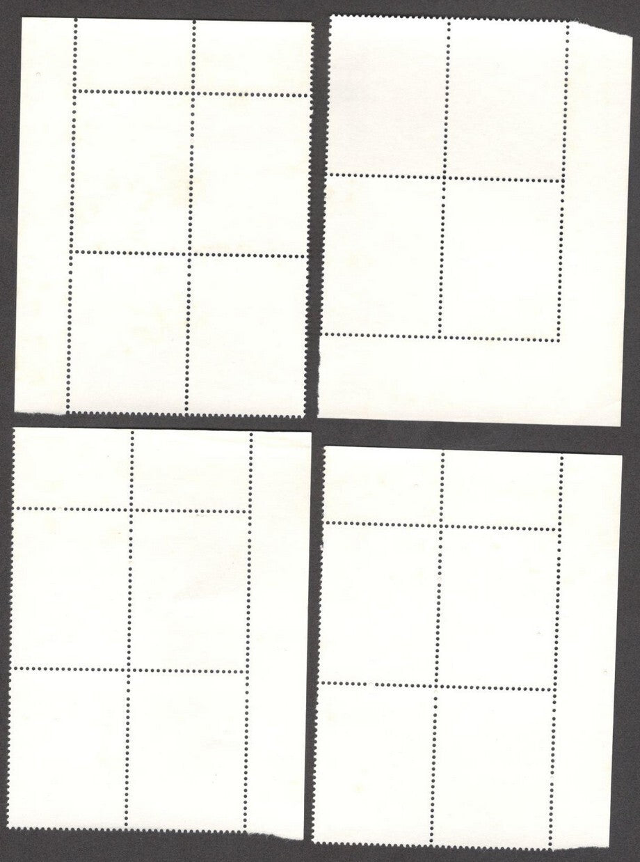 India 2010 Commonwealth Games set of 4 MNH blocks of 4