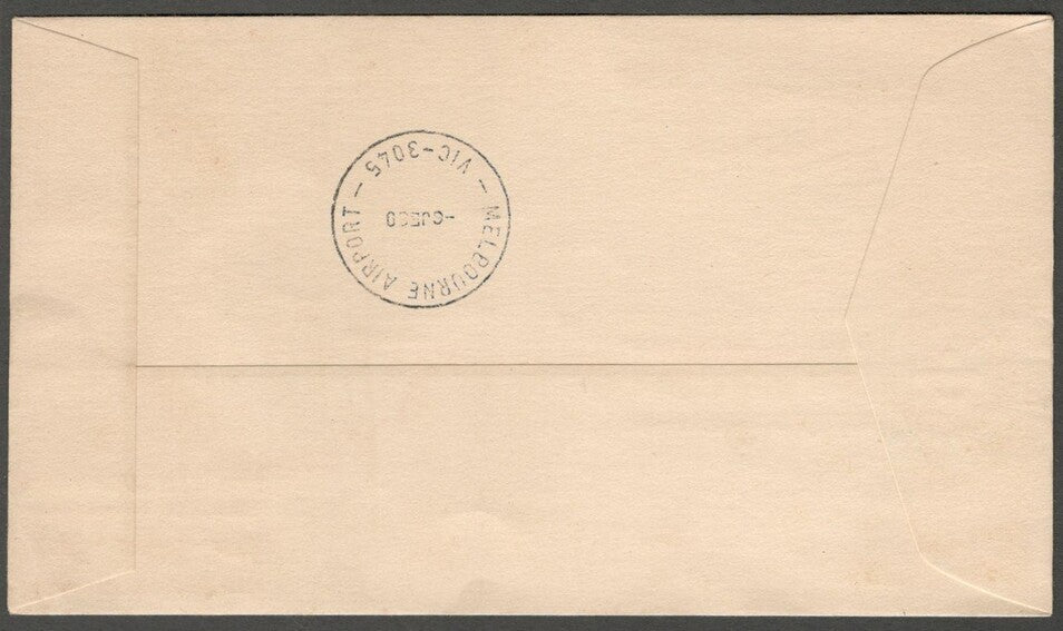 AOP India 1980 FFC First Flight cover Bombay - Melbourne