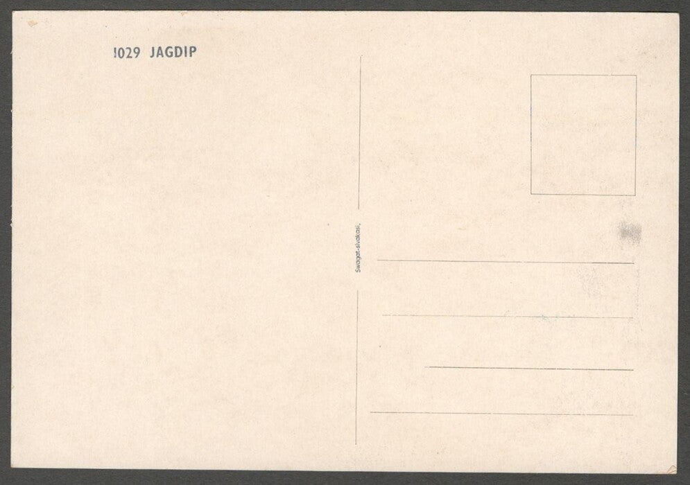 AOP India Bollywood vintage postcard JAGDEEP