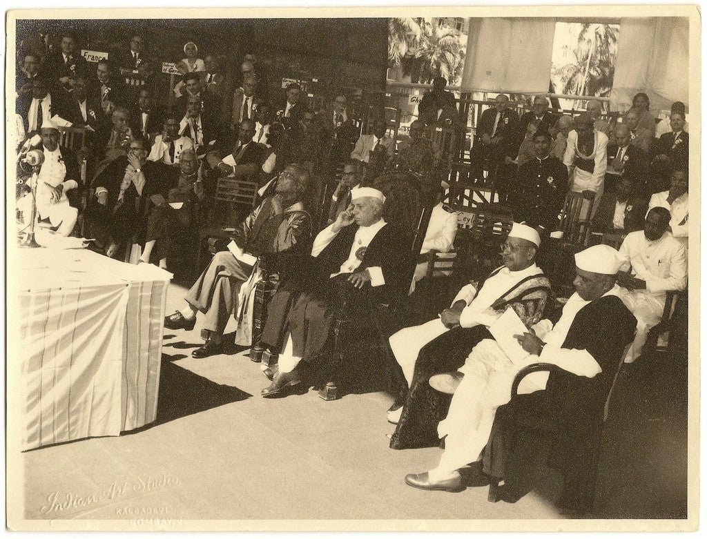 India original 1960 Jawarharlal Nehru 6" x 8" photo B