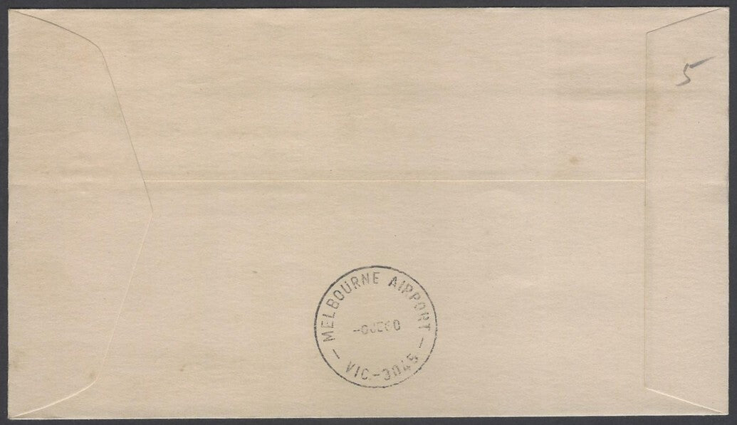 AOP Australia Air India 1980 FFC First Flight cover Bombay - Melbourne