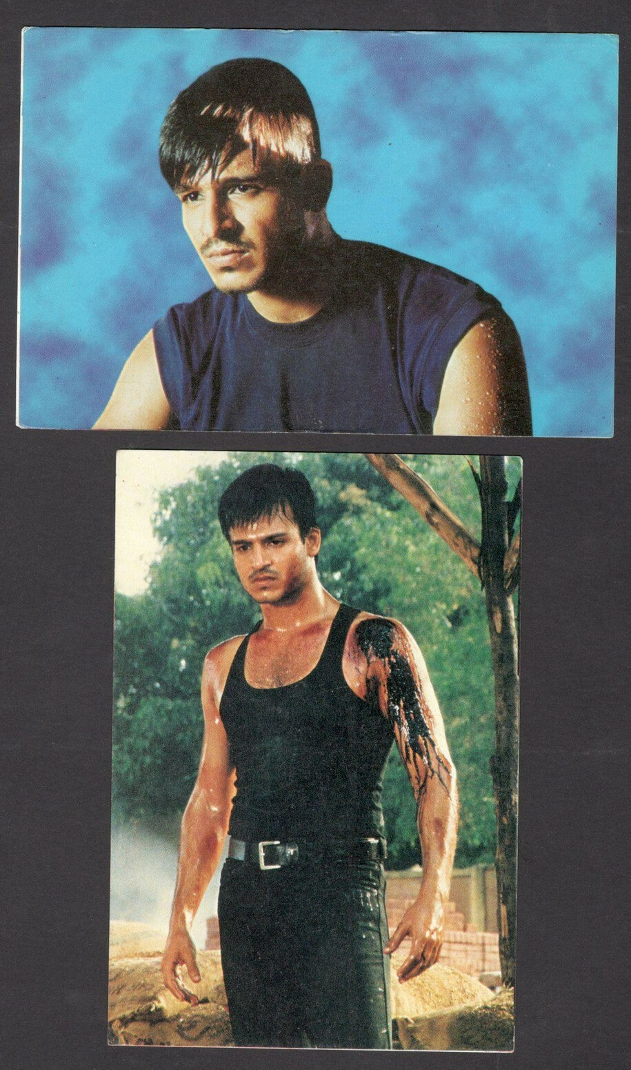 India Bollywood vintage postcards VIVEK OBEROI (7)