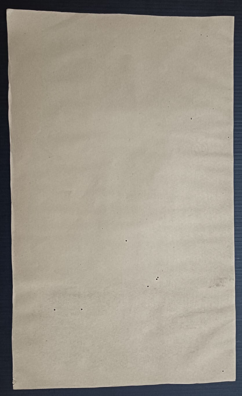 India NABHA STATE stamp paper 8a red/yellow COLOUR TRIAL