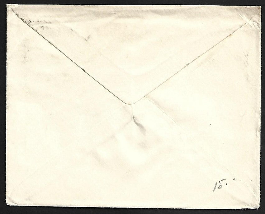 AOP India KGV 1a envelope uprated 4a to Gottingen, Germany1929