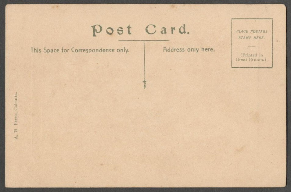 AOP India Writters Building, Calcutta vintage postcard