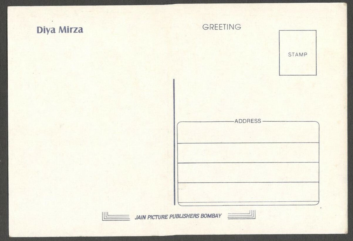 AOP India Bollywood postcard DIYA MIRZA