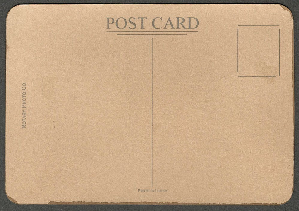 AOP India vintage look replica postcard Sir Haji Jan Mohammad Chotani