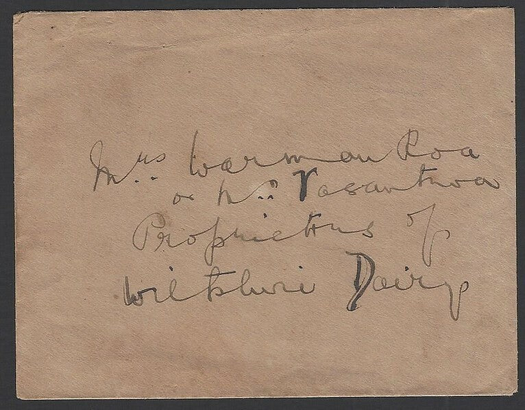 Great India Peninsular Railway 1930 letter