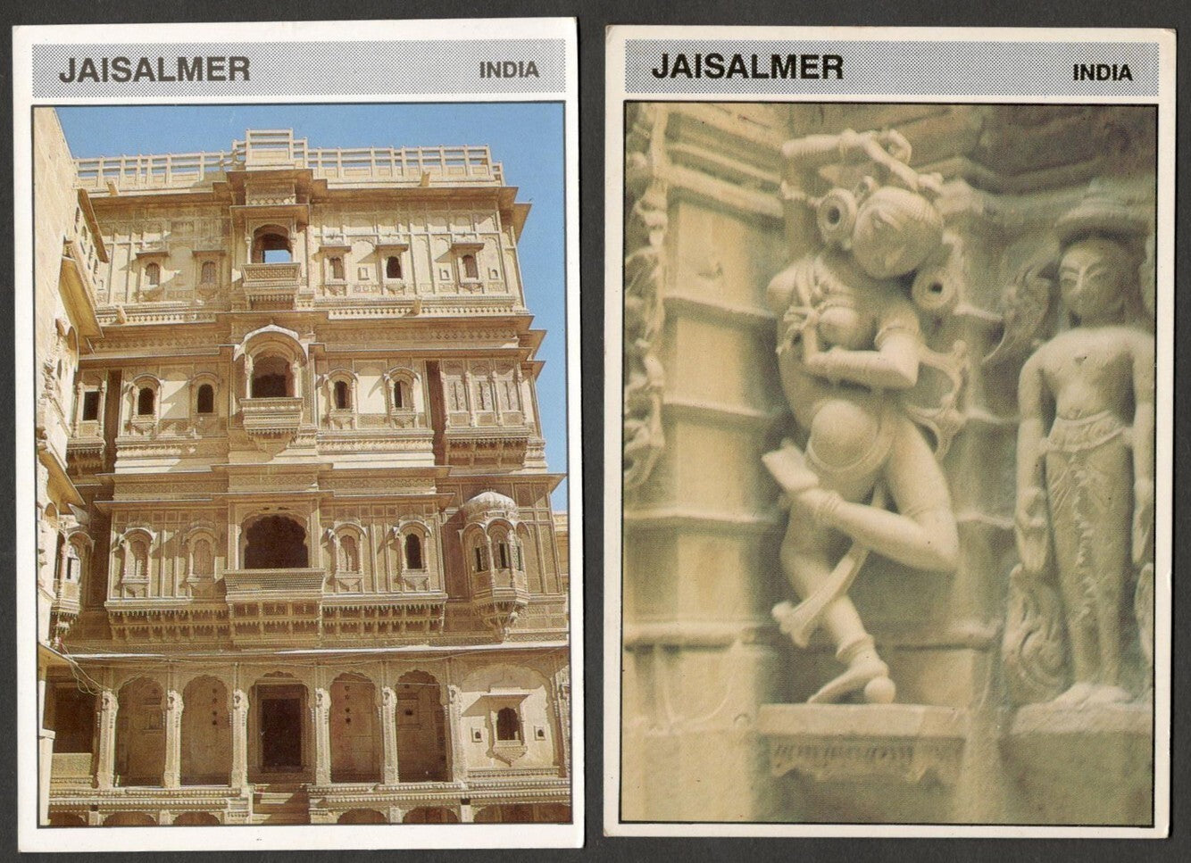 AOP India vintage mixed lot of 31 postcard