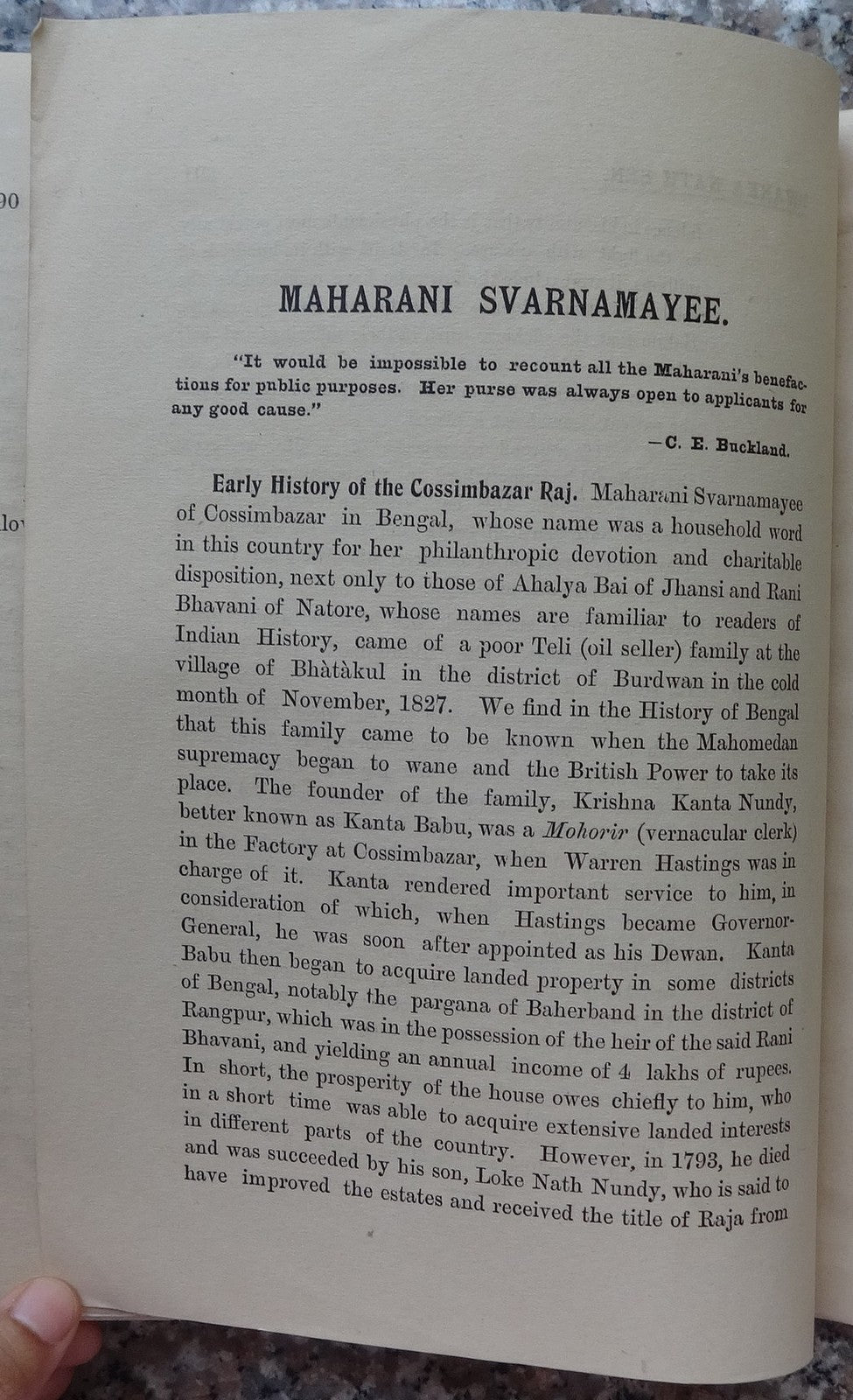 A National Biography of India Volume 3 1911 NO COVER 9 plates