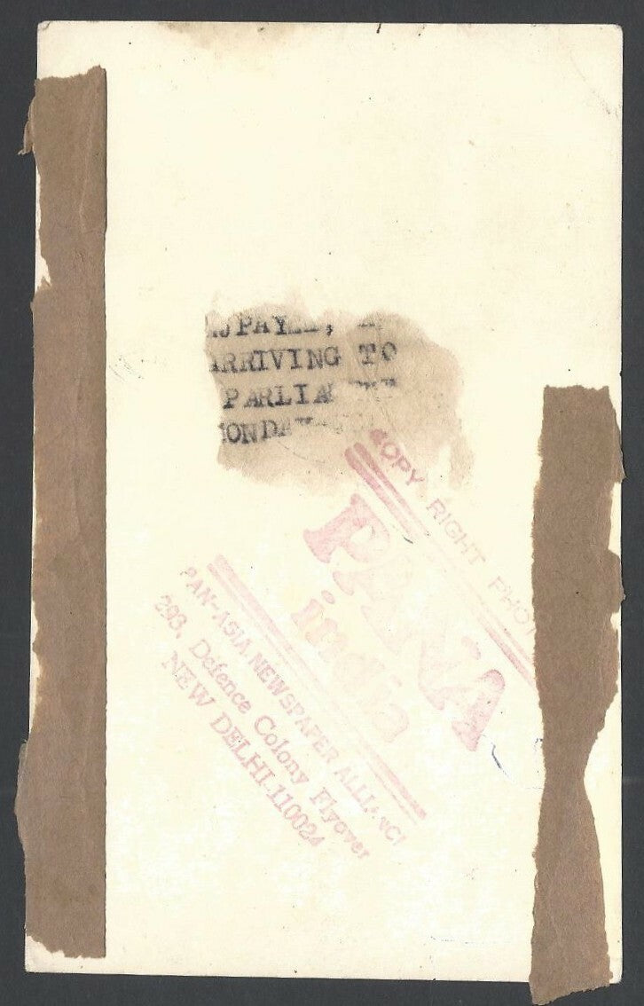 India vintage photo A B VAJAPAYEE 3x5 inches