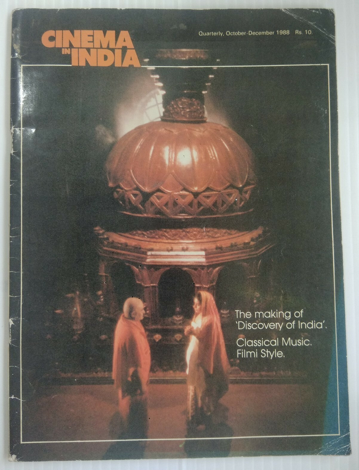 CINEMA IN INDIA Oct 1988 issue