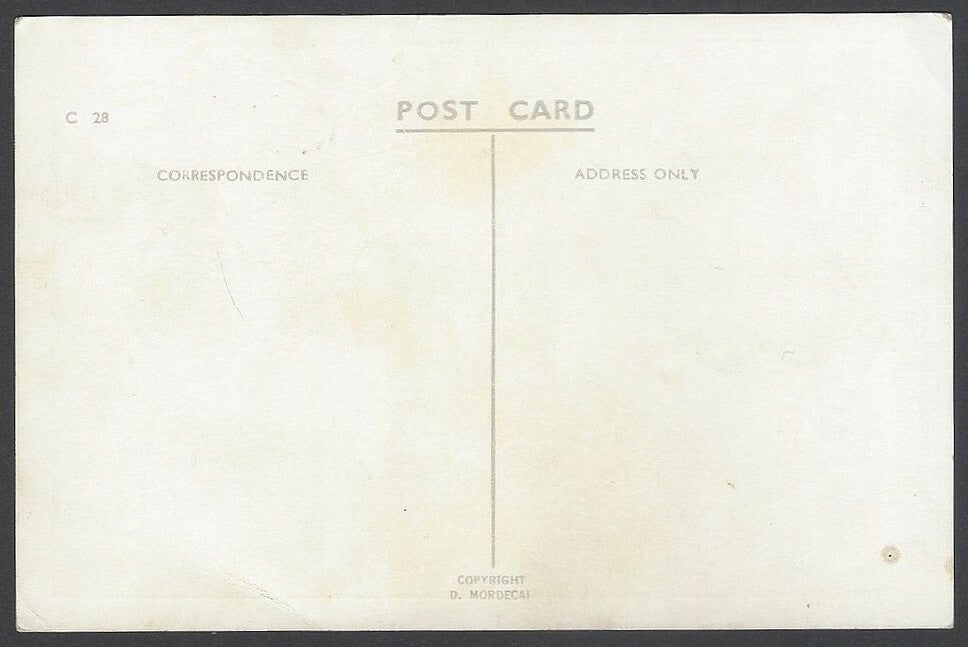 AOP India Brabourne Road, Calcutta vintage colour postcard by D. Mordecai