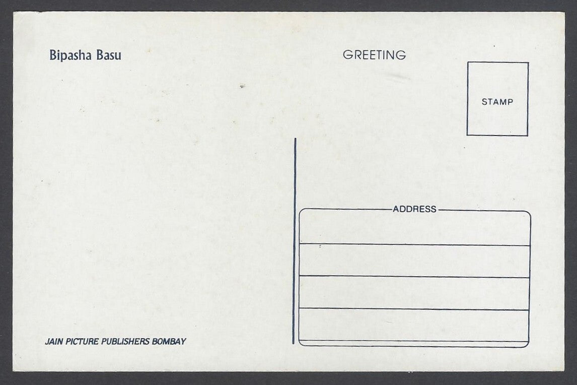 AOP India vintage Bollywood postcard BIPASHA BASU