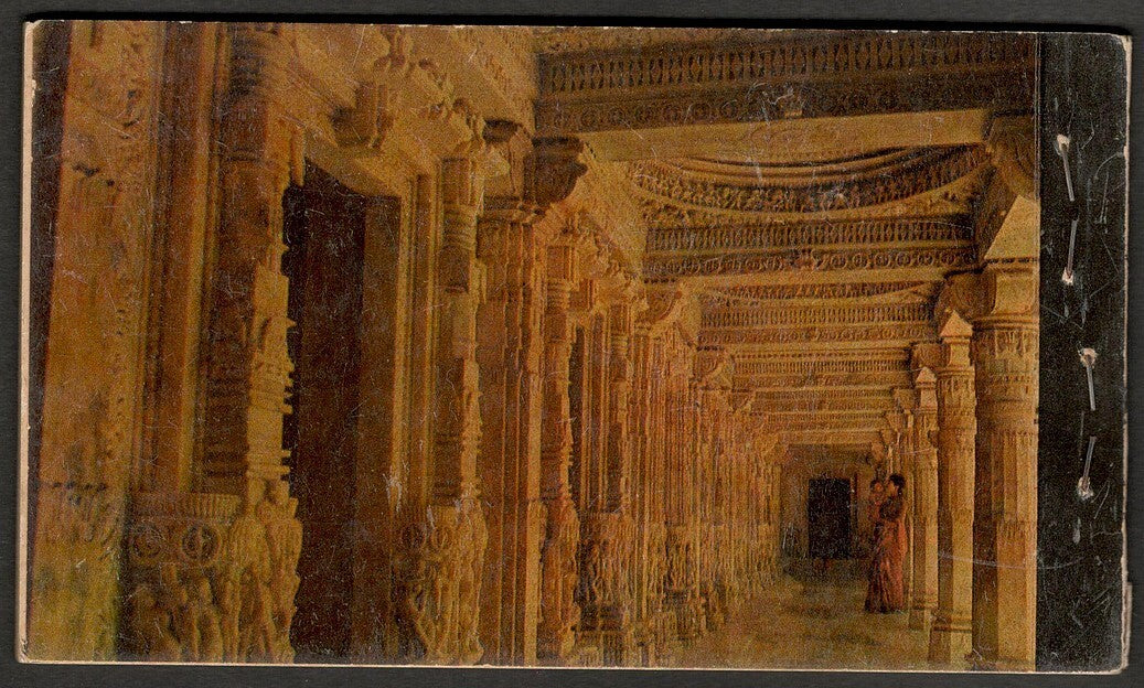(AOP) India booklet of 10 vintage postcards RANAKPUR