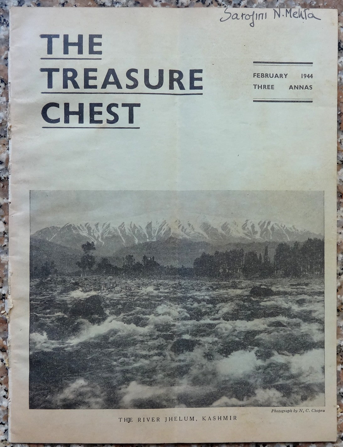The Treasure Chest monthly India – 4 issues 1942-7