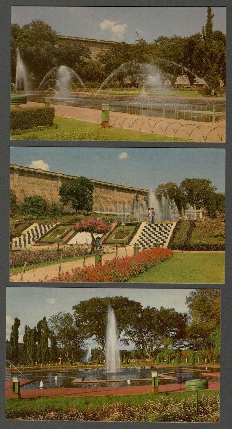 AOP India vintage postcards Brindavan (9)