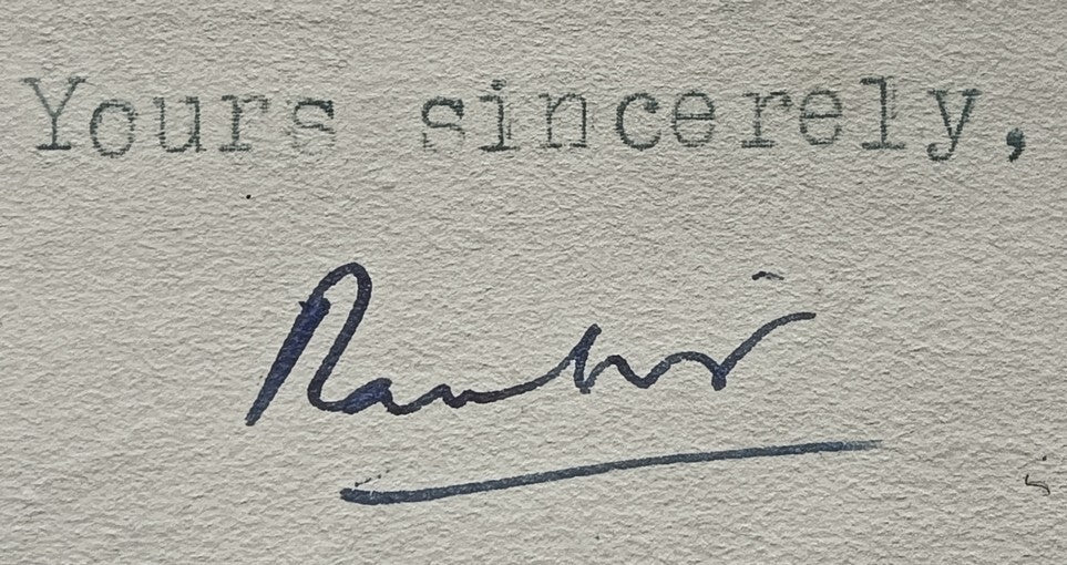 India 1945 bicolour crested letter DHOLPUR STATE