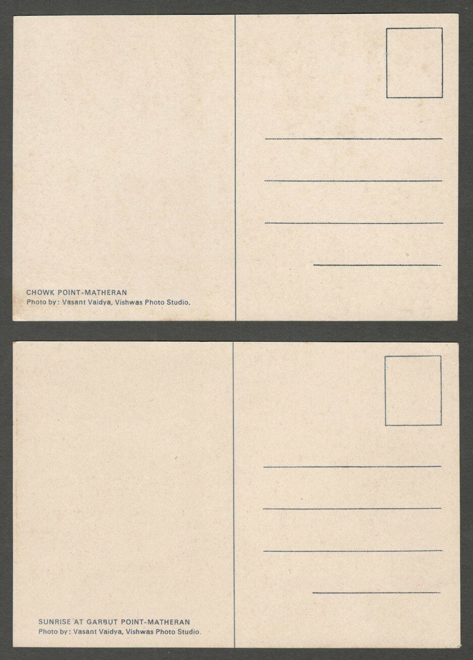 AOP India Matheran vintage postcards (8)
