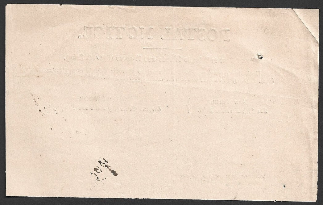 India POSTAL NOTICE 12th Nov.1936 Parcel Post to Belearic Islands & Morocco