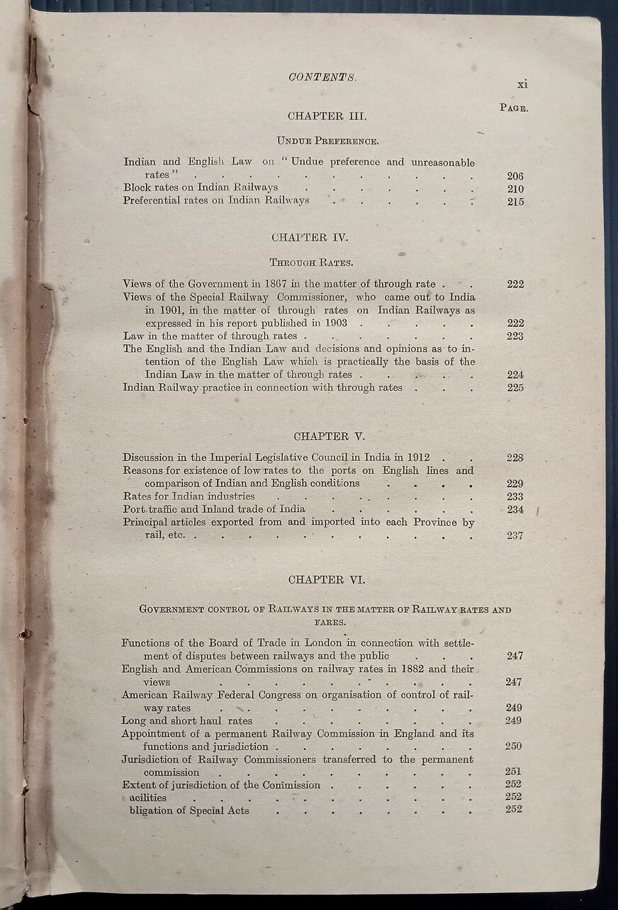 AOP A Monograph on India Railway Rates by Ghose 1918 HC 595pgs