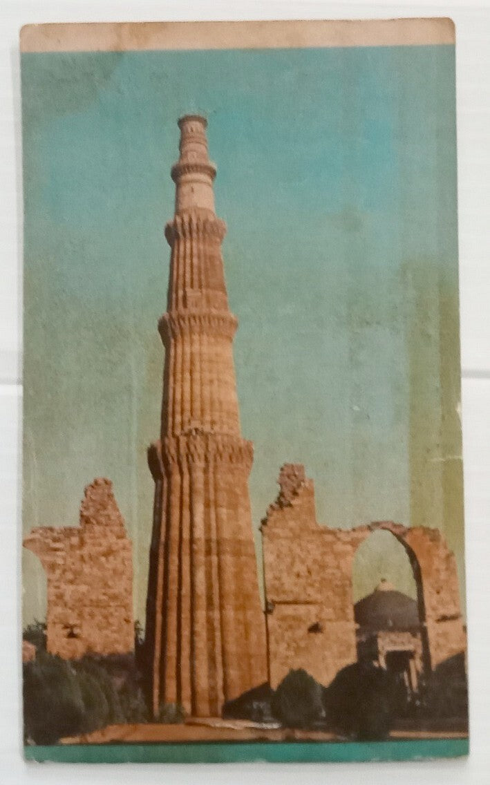 AOP India DELHI vintage booklet of 10 postcards