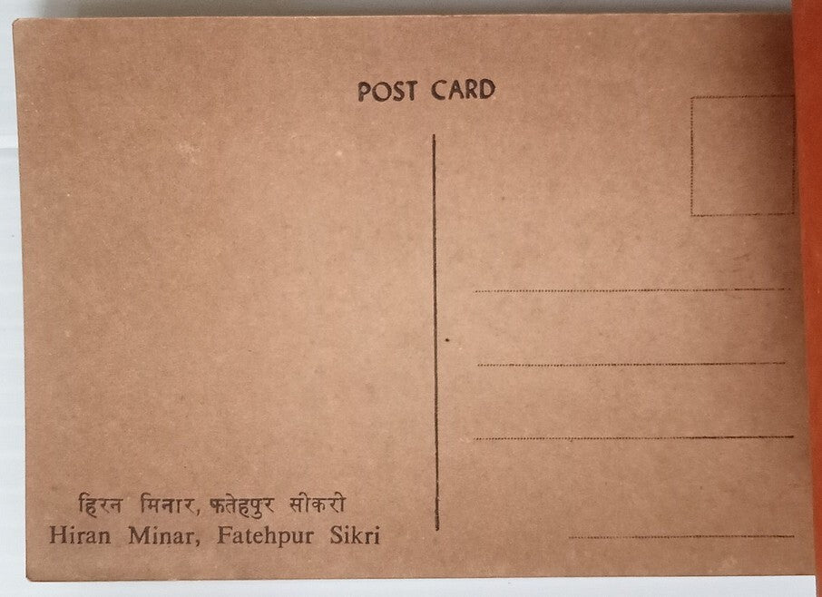 AOP India FATEHPUR SIKRI vintage booklet of 10 postcards
