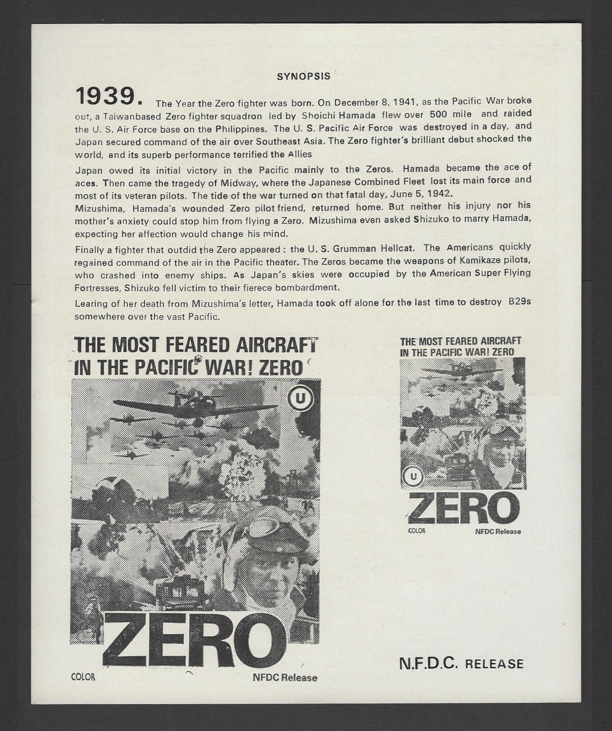 Hollywood Publicity cards for India – Wars movies
